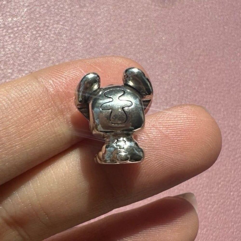 NWOT Stitch Silver Disney x Pandora FIT Charm - Picture 5 of 12